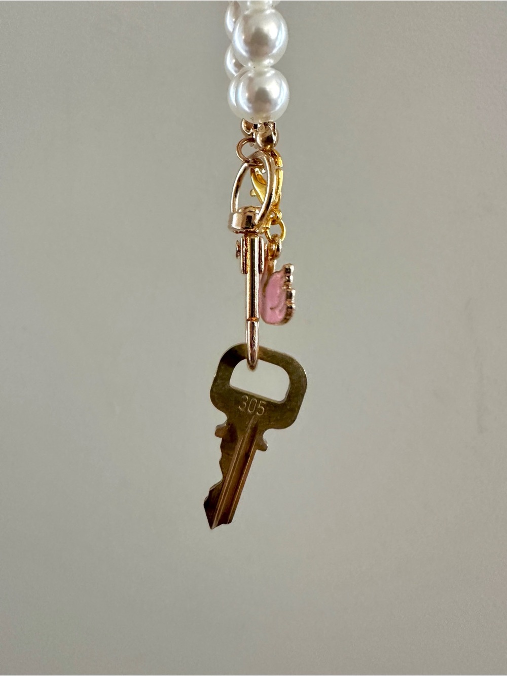 Louis Vuitton Padlock Key #305 KEY ONLY And Charm